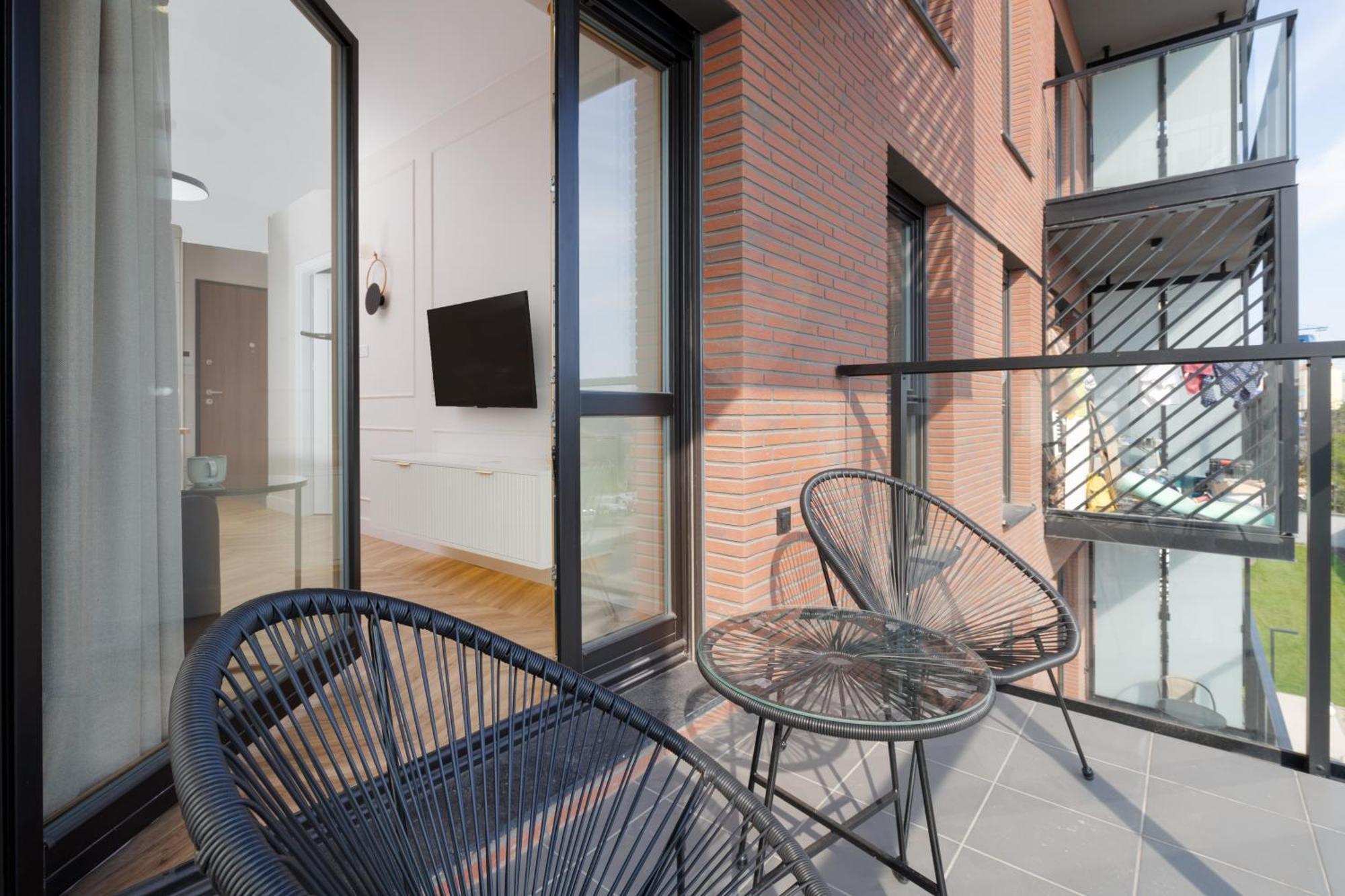Sienna Grobla Apartment With View Of The Motlawa Terrace & Sauna, Gym By Noclegi Renters Gdańsk Eksteriør bilde