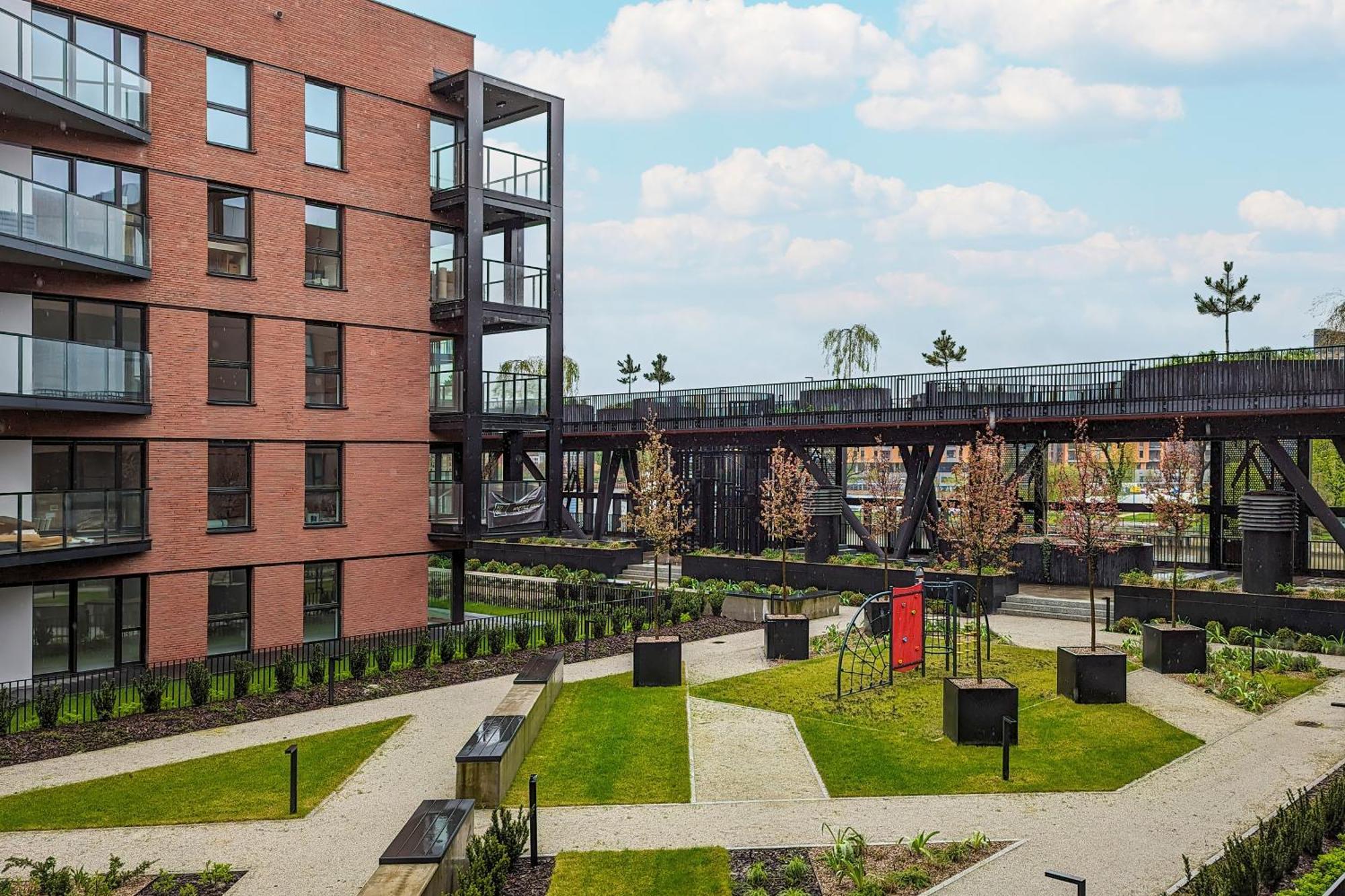 Sienna Grobla Apartment With View Of The Motlawa Terrace & Sauna, Gym By Noclegi Renters Gdańsk Eksteriør bilde